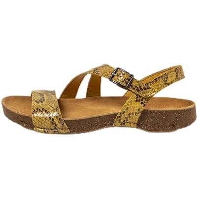 ART Damen 1045 I Breathe Flache Sandale, Limone, 36 EU ART Damen 1045 I Breathe Flache Sandale, Limone, 36 EU