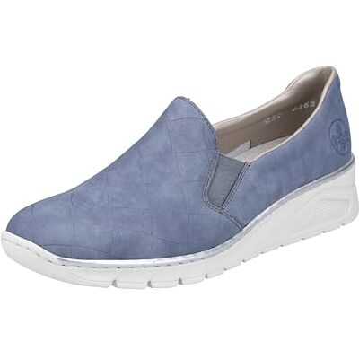 Rieker Damen Slipper N3363-10 blau Gr. 36 Rieker Damen Slipper N3363-10 blau Gr. 36