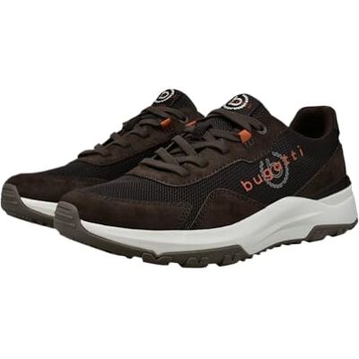 Bugatti man-Herren Sneakers-321-AVL03, Brown, 44 Bugatti man-Herren Sneakers-321-AVL03, Brown, 44