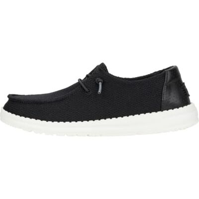 HEYDUDE Damen Wendy Hex Mokassin, Schwarz, 38 EU HEYDUDE Damen Wendy Hex Mokassin, Schwarz, 38 EU