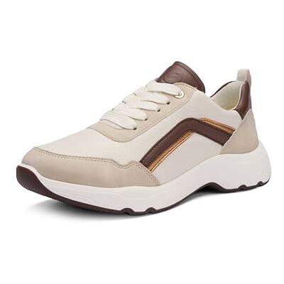 ARA Sneaker Boston Shell,Cream,Mocca,Whisky Gr. 36 ARA Sneaker Boston Shell,Cream,Mocca,Whisky Gr. 36