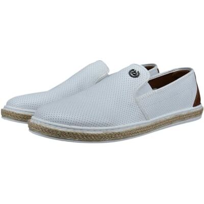 Bugatti man-Herren Slippers & Mokassins-321-ASP61, White, 43 Bugatti man-Herren Slippers & Mokassins-321-ASP61, White, 43