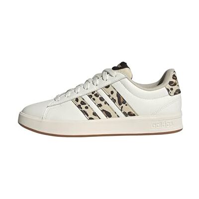 Adidas Damen Grand Court 3.0 Shoes, Crystal Linen/Aurora Coffee/Matte Gold, 36 EU Adidas Damen Grand Court 3.0 Shoes, Crystal Linen/Aurora Coffee/Matte Gold, 36 EU