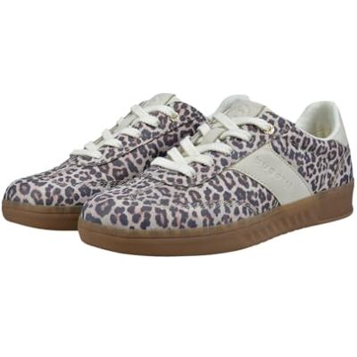 Bugatti Damen Sneaker 435AQJ025555-8252, 36, Animal Print/beige Bugatti Damen Sneaker 435AQJ025555-8252, 36, Animal Print/beige