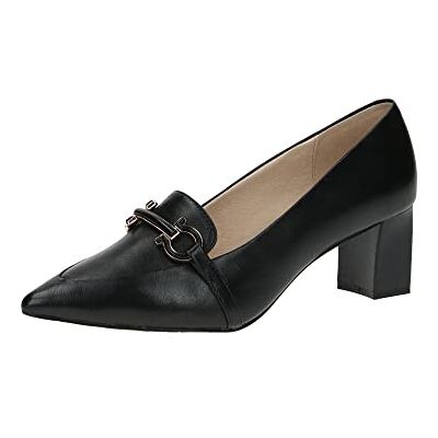 CAPRICE Leder Pumps Schwarz 24400 CAPRICE Leder Pumps Schwarz 24400