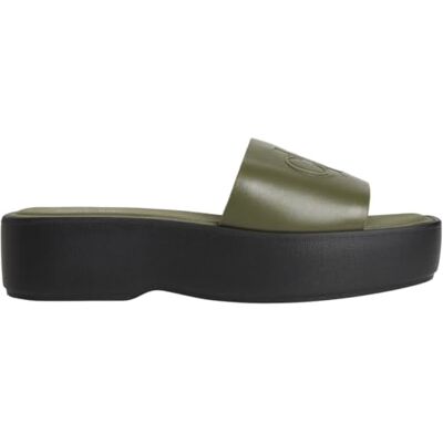 Calvin Damen Sandalen mit Plateau, Grün (Deep Lichen Green), 40 Calvin Damen Sandalen mit Plateau, Grün (Deep Lichen Green), 40