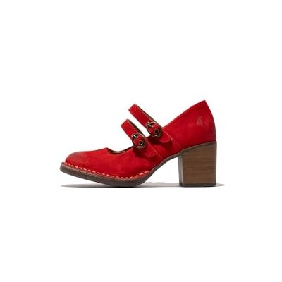 FLY London Damen Baly106fly Moccasin, Scarlet, 42 EU FLY London Damen Baly106fly Moccasin, Scarlet, 42 EU