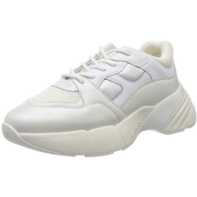 Pinko 1H20PQ Damen Slip On Sneaker, Weiß (Bianco Brillante Z04), 41 EU Pinko 1H20PQ Damen Slip On Sneaker, Weiß (Bianco Brillante Z04), 41 EU