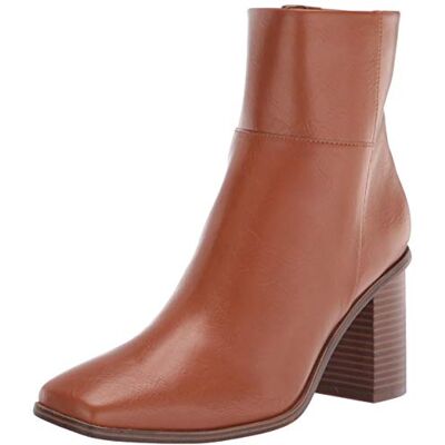 The Drop Damen Ibita Stiefelette mit Hohem Absatz und Seitlichem Reißverschluss Ankle Boot, Cognac, 41 EU The Drop Damen Ibita Stiefelette mit Hohem Absatz und Seitlichem Reißverschluss Ankle Boot, Cognac, 41 EU