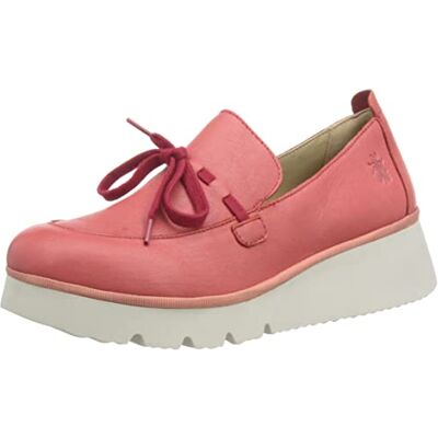 FLY London Popi436flyLoafer für Damen, Himbeere, 9 UK FLY London Popi436flyLoafer für Damen, Himbeere, 9 UK