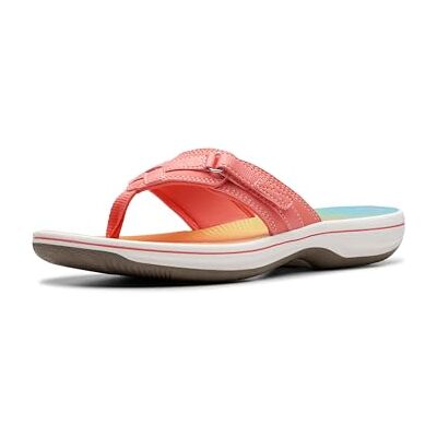 Clarks - Breeze Sea Schuhe für Damen, Kolorit Coral Ombre, Größe: 40 EU Clarks - Breeze Sea Schuhe für Damen, Kolorit Coral Ombre, Größe: 40 EU