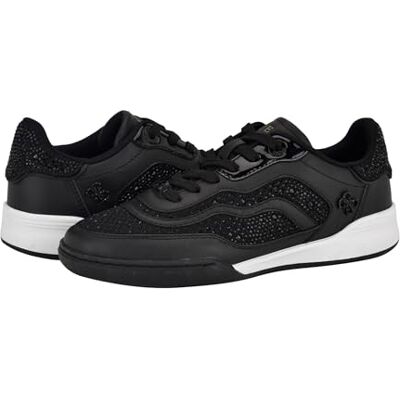 Guess Damen Pritie Sneaker, Black Rhinestone 001, 38.5 EU Guess Damen Pritie Sneaker, Black Rhinestone 001, 38.5 EU