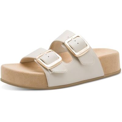 MARCO TOZZI Damen 2-27508-46 Pantolette, Cream, 39 EU MARCO TOZZI Damen 2-27508-46 Pantolette, Cream, 39 EU