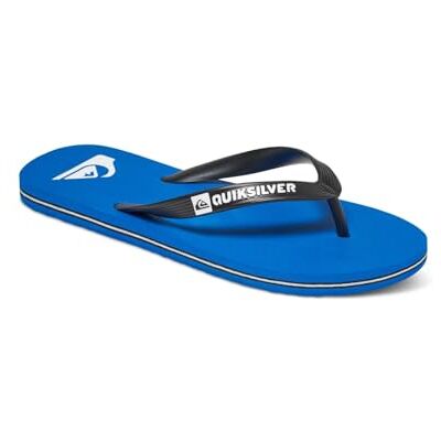 Quiksilver Molokai, Herren Dusch- & Badeschuhe, Schwarz (Negro/(Xkbk Black/Blue/Black) Xkbk), 42 EU Quiksilver Molokai, Herren Dusch- & Badeschuhe, Schwarz (Negro/(Xkbk Black/Blue/Black) Xkbk), 42 EU