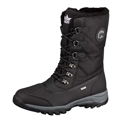 Lico Rurik Herren Schneestiefel, schwarz, 40 EU Lico Rurik Herren Schneestiefel, schwarz, 40 EU