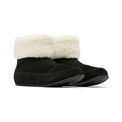 Sorel Damen Go-Stumptown Bootie Hausschuh, Black/Natural, 38 EU Sorel Damen Go-Stumptown Bootie Hausschuh, Black/Natural, 38 EU