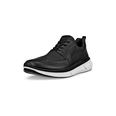 Ecco Biom 2.2 Brogue Sneaker für Herren, Schwarz/Schwarz, 10-10.5 Ecco Biom 2.2 Brogue Sneaker für Herren, Schwarz/Schwarz, 10-10.5