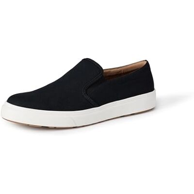 Amazon Herren Slip-on-Sneaker, Schwarz Weiß, 39.5 EU Amazon Herren Slip-on-Sneaker, Schwarz Weiß, 39.5 EU