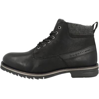 Bugatti Herren-Stiefel Warmfutter-321-AUF51, schwarz, 41 Bugatti Herren-Stiefel Warmfutter-321-AUF51, schwarz, 41