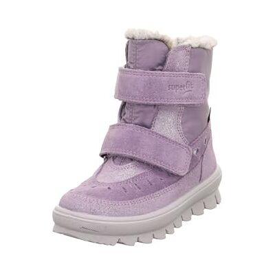 Superfit Mädchen FLAVIA warm gefütterte Gore-Tex Stiefel, LILA 8500 Superfit Mädchen FLAVIA warm gefütterte Gore-Tex Stiefel, LILA 8500