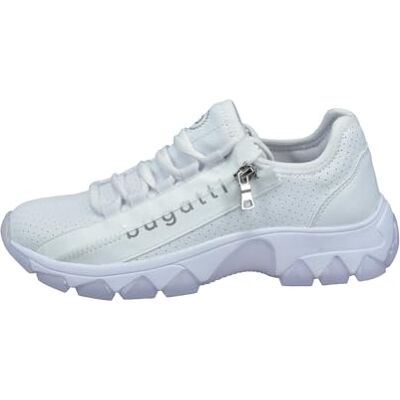 Bugatti Woman Yuki Sneaker, White 44 Bugatti Woman Yuki Sneaker, White 44