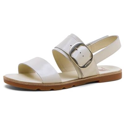 Sorel Women's Ella 3 Slingback Sandals, Honey White/Iced Tea, 36.5 EU Sorel Women's Ella 3 Slingback Sandals, Honey White/Iced Tea, 36.5 EU