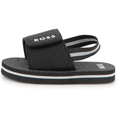 Boss Aqua Slides Baby Jungen, Schwarz, 25 Boss Aqua Slides Baby Jungen, Schwarz, 25
