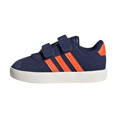 Adidas Unisex Baby VL Court 3.0 Shoes Infants, Dark Blue/Impact orange/Gold met., 19 EU Adidas Unisex Baby VL Court 3.0 Shoes Infants, Dark Blue/Impact orange/Gold met., 19 EU