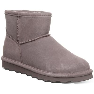 BEARPAW Alyssa Damen Stiefelette in mehreren Farben, Damen-Stiefelette, Schlupfstiefel, bequemer Winterstiefel, cinder, 39 EU BEARPAW Alyssa Damen Stiefelette in mehreren Farben, Damen-Stiefelette, Schlupfstiefel, bequemer Winterstiefel, cinder, 39 EU
