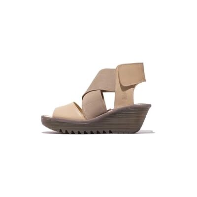 FLY London YUBA385FLY, Sandal Women's Fashion Shoes, TAUPE, 38 FLY London YUBA385FLY, Sandal Women's Fashion Shoes, TAUPE, 38