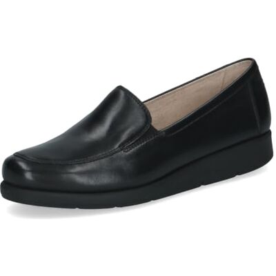CAPRICE Damen Slipper aus Leder, Schwarz (Black Nappa), 38 CAPRICE Damen Slipper aus Leder, Schwarz (Black Nappa), 38