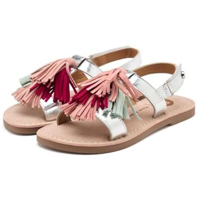 GIOSEPPO Damen Hewitt Flache Sandale, bunt, 34 EU GIOSEPPO Damen Hewitt Flache Sandale, bunt, 34 EU