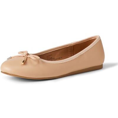 Amazon Mädchen Ballerinas mit Schleife, Beige, 36 EU Amazon Mädchen Ballerinas mit Schleife, Beige, 36 EU