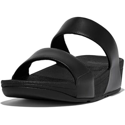 Fitflop Damen Lulu Leather SlidesSchiebe-Sandalen Fitflop Damen Lulu Leather SlidesSchiebe-Sandalen