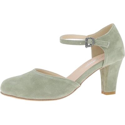 Hirschkogel Damen Trachten Pumps, Salbei, 38 EU Hirschkogel Damen Trachten Pumps, Salbei, 38 EU