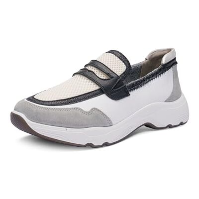 ARA Slipper Boston Dusty,Weiss,SCHWARZ Gr. 35 ARA Slipper Boston Dusty,Weiss,SCHWARZ Gr. 35