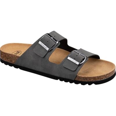 Scholl Dr. 's Julien Herren-Sandale, grau, 41 EU Scholl Dr. 's Julien Herren-Sandale, grau, 41 EU