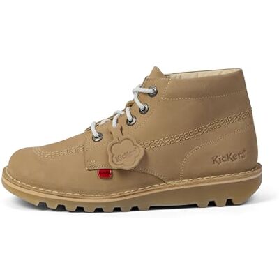 Kickers Unisex Kick Hi Nubk Stiefelette, Sand, 39 EU Kickers Unisex Kick Hi Nubk Stiefelette, Sand, 39 EU