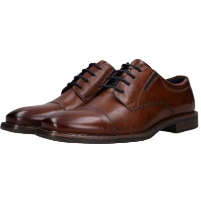 Bugatti Herren Schnürer-313-ALK0-cognac,43 Bugatti Herren Schnürer-313-ALK0-cognac,43