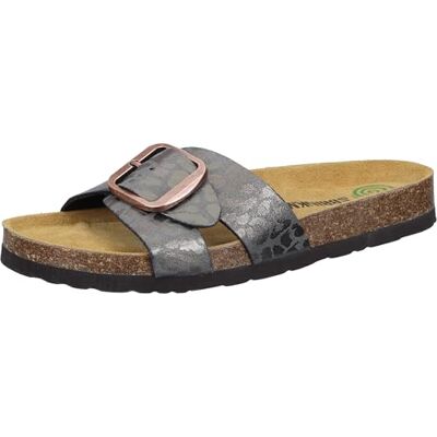 Dr. Brinkmann Nueno 700906 Pantoletten, Damen-Mokassin, Grau, 42 EU Dr. Brinkmann Nueno 700906 Pantoletten, Damen-Mokassin, Grau, 42 EU
