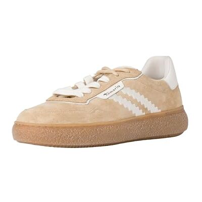 Tamaris Damen Schnürer beige 39 Tamaris Damen Schnürer beige 39