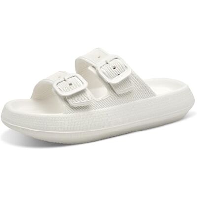 Tamaris Pantolette Damen Flach weiß,EU 36 Tamaris Pantolette Damen Flach weiß,EU 36