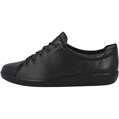 Ecco Damen Soft 2.0 schnürer Schwarz 37 Ecco Damen Soft 2.0 schnürer Schwarz 37