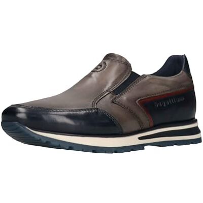 Bugatti Herren-Slipper-332-AG860, Dark Blue/Grey, 40 Bugatti Herren-Slipper-332-AG860, Dark Blue/Grey, 40