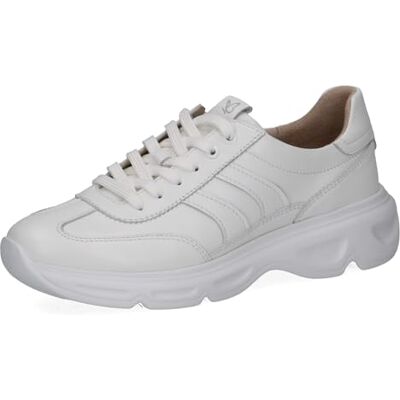 CAPRICE Damen Sneaker aus Leder, Weiß (White Nappa), 36 CAPRICE Damen Sneaker aus Leder, Weiß (White Nappa), 36