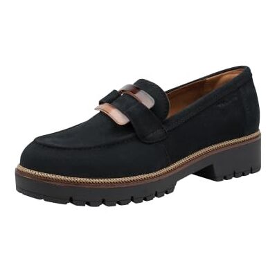 Tamaris Damen Loafer flach, blau (Navy),38 Tamaris Damen Loafer flach, blau (Navy),38