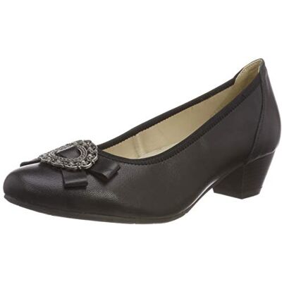 Hirschkogel Damen 3006848 Pumps, Schwarz Schwarz 002, 40 EU Hirschkogel Damen 3006848 Pumps, Schwarz Schwarz 002, 40 EU