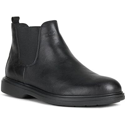 Geox Herren U Ottavio C Stiefeletten, Schwarz, 44 EU Geox Herren U Ottavio C Stiefeletten, Schwarz, 44 EU