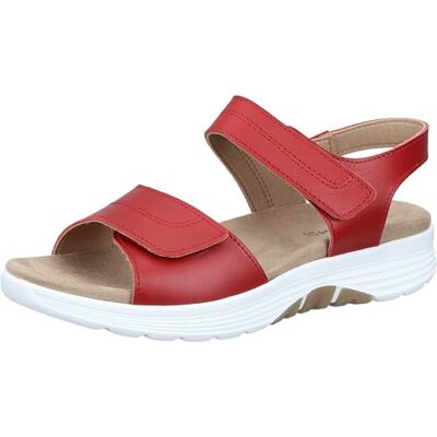 Comfortabel 710260-04, Sandalen mit Keilabsatz für Damen, Rot, 40 EU Large Comfortabel 710260-04, Sandalen mit Keilabsatz für Damen, Rot, 40 EU Large