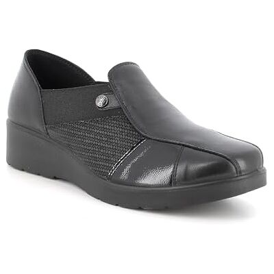 ENVAL SOFT Damen D.Amalia Enval Mokassin, Schwarz Schwarz Laminiert, 36 EU ENVAL SOFT Damen D.Amalia Enval Mokassin, Schwarz Schwarz Laminiert, 36 EU